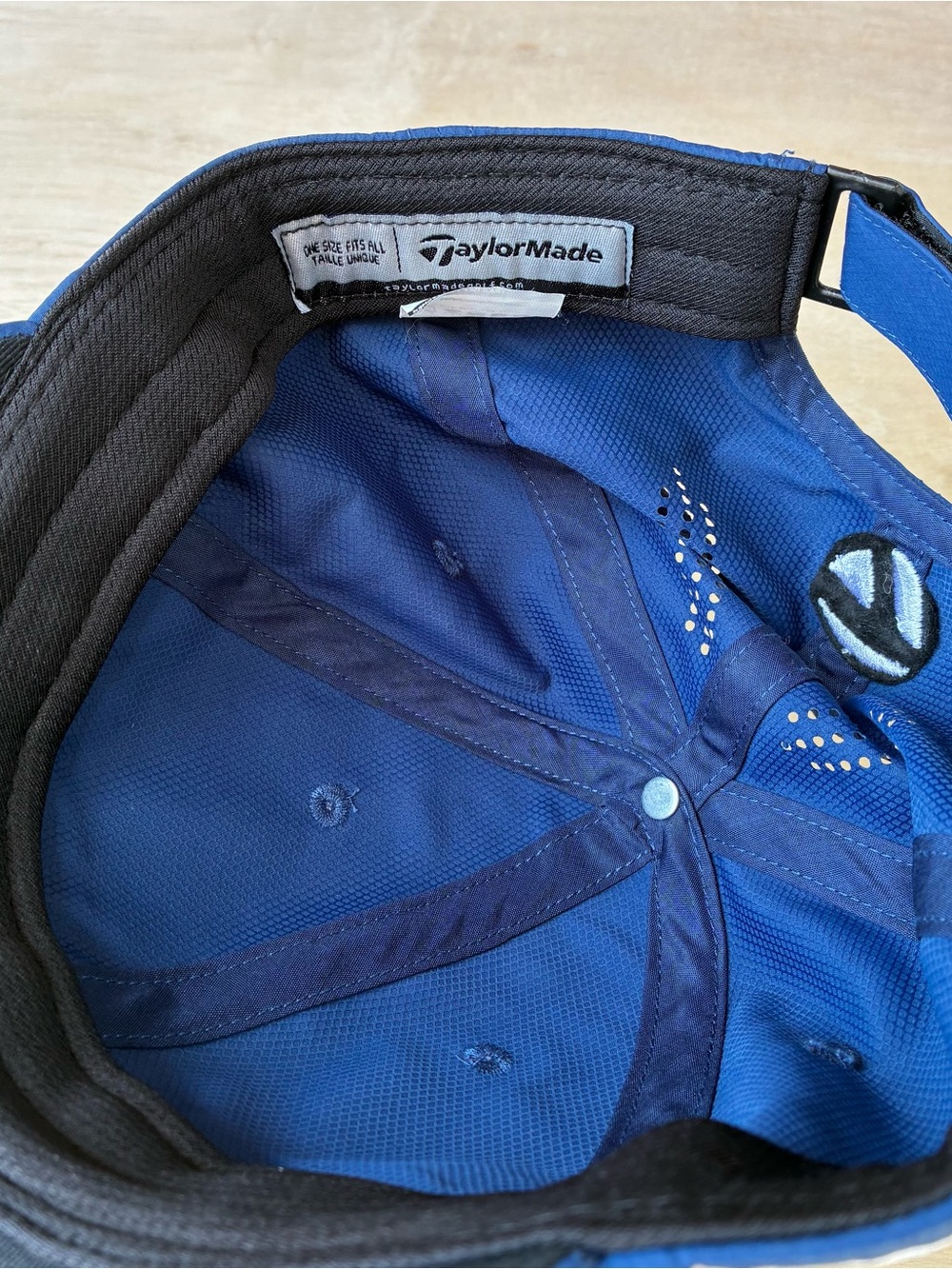 Taylormade M1 Iron Club TP5 Golf Balls Cap Hat Blue White One Size - Picture 6 of 7